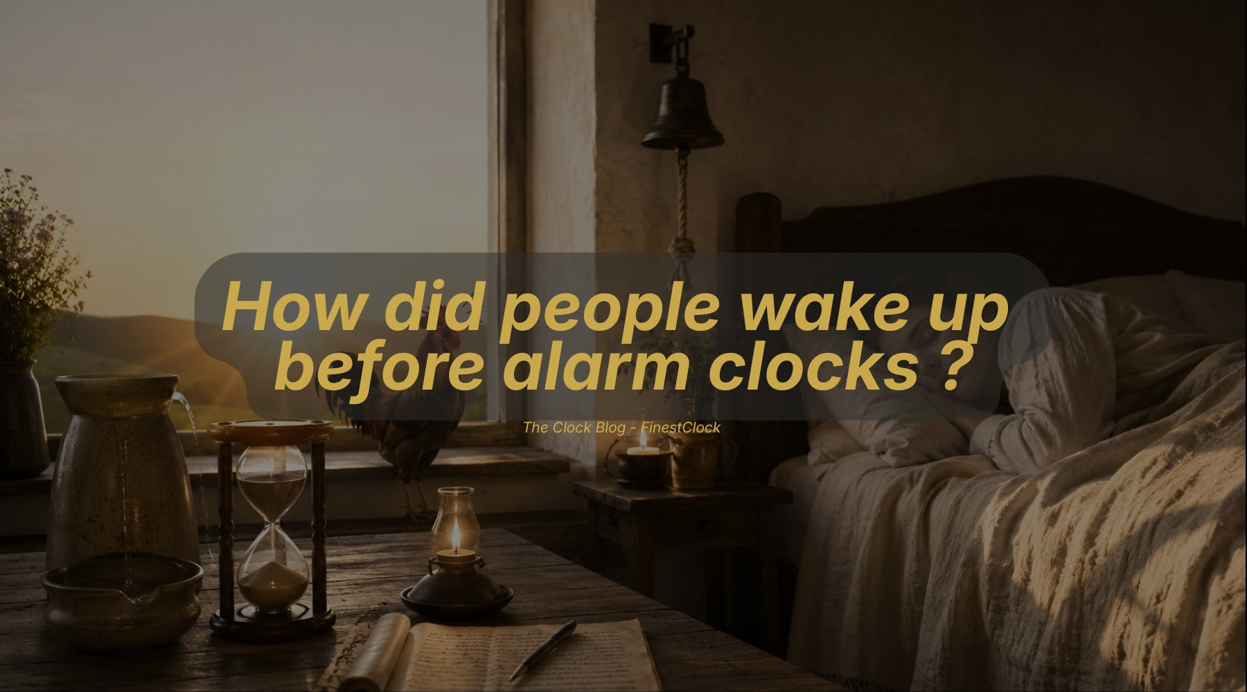 How did people wake up before alarm clocks ? The FinestClock Guide Image