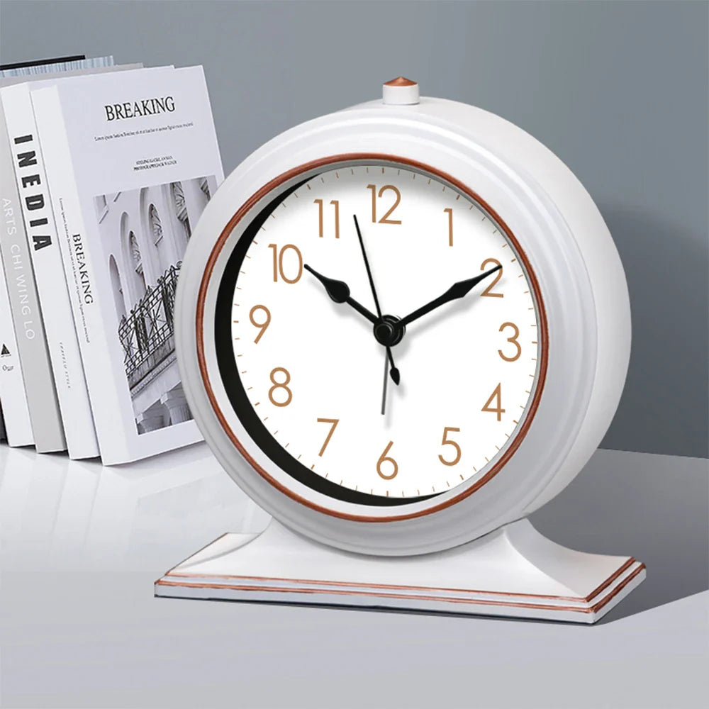 Mantel Clock White Image