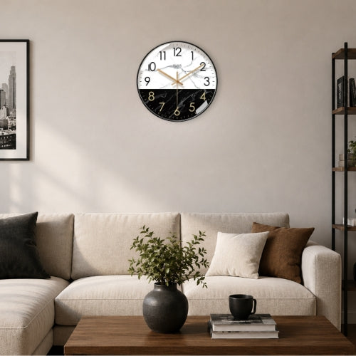 Black Minimalist Wall Clock