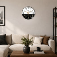 Black Minimalist Wall Clock