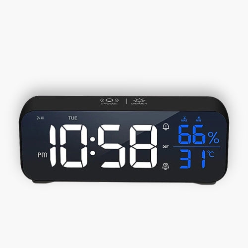 Digital Clock With Temperature And Humidity Display