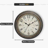 Vintage Quartz Wall Clock