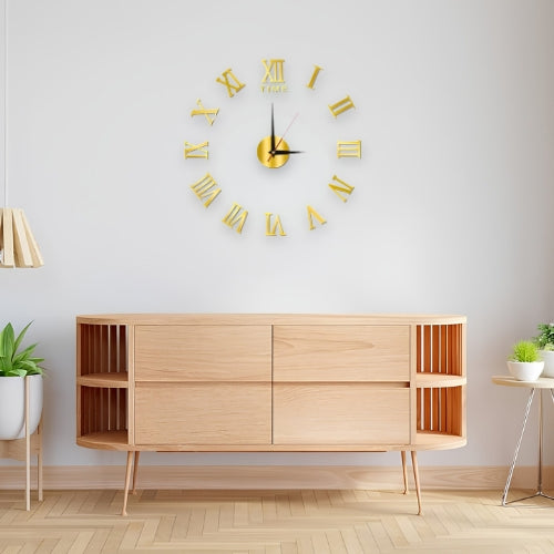 Wall Clock 3D Acrylic Large