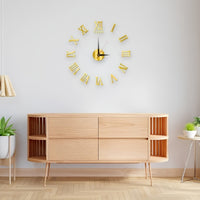 Wall Clock 3D Acrylic Large