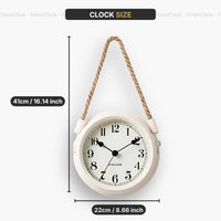 Vintage Metal Kitchen Wall Clock