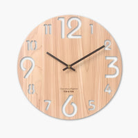 Wooden Modern Wall Clock