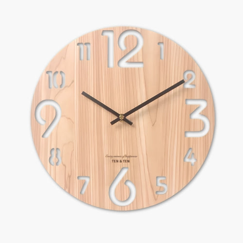 Wooden Modern Wall Clock