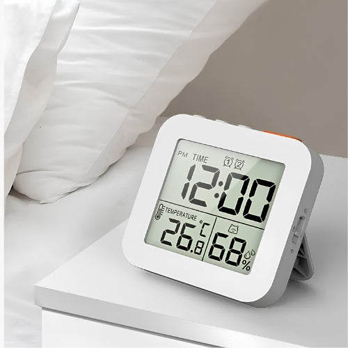 Waterproof Digital Clock With Alarm