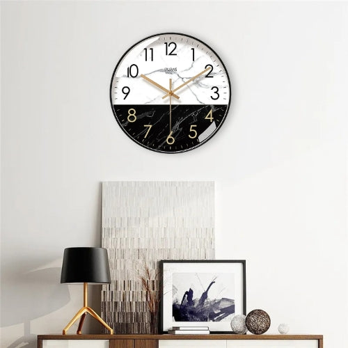 Black Minimalist Wall Clock