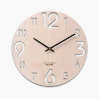 Wooden Modern Wall Clock