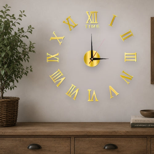Wall Clock 3D Acrylic Large