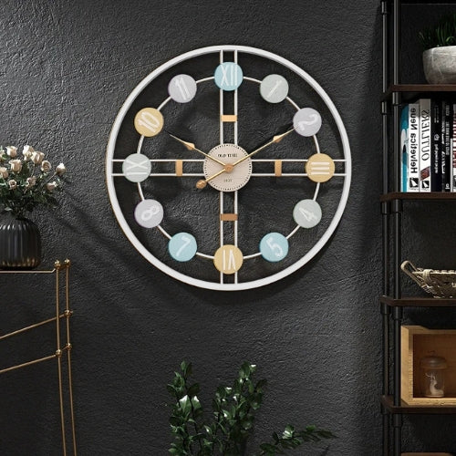Large Contemporary Silent Wall Clock