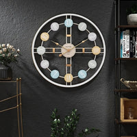 Large Contemporary Silent Wall Clock