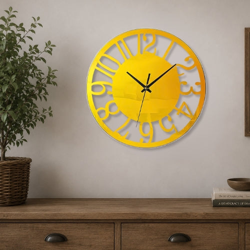 Arabic Numeral Wall Clock