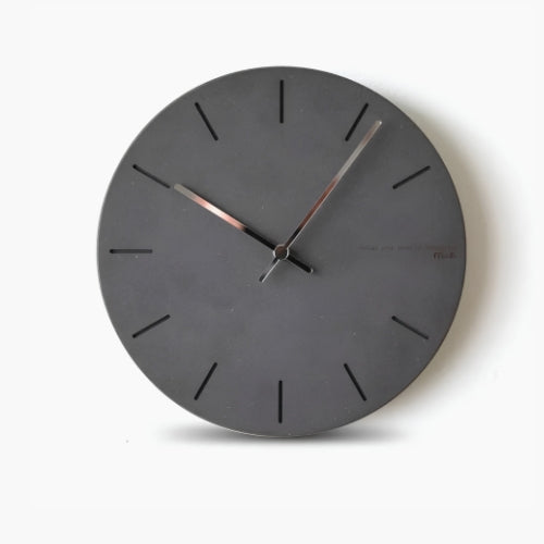 Modern Grey Wall Clock