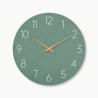 Green Kitchen Wall Clock