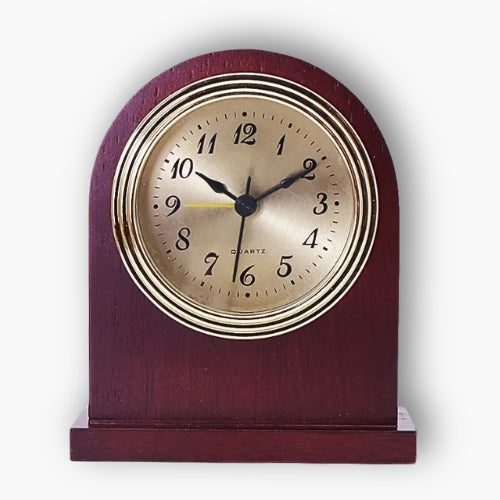 Antique Wood Mantel Clock