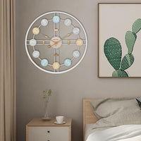 Large Contemporary Silent Wall Clock