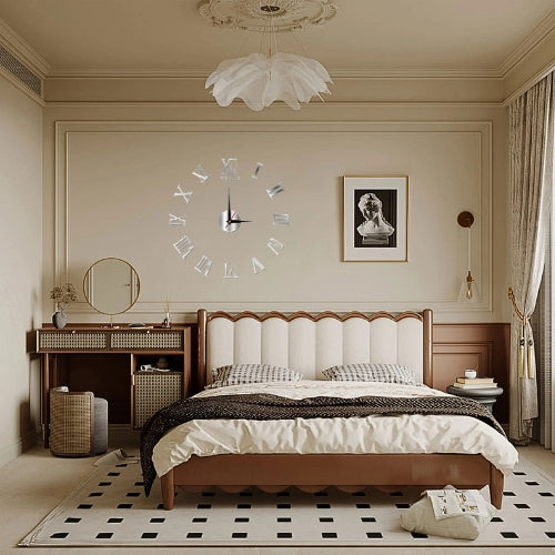 3D Wall Clock Roman Numerals