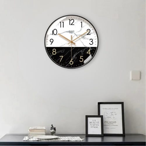 Black Minimalist Wall Clock