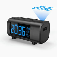 Alarm Clock Radio With Projection