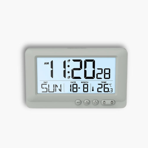 Digital Clock With Seconds Display