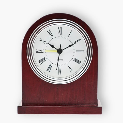 Antique Wood Mantel Clock