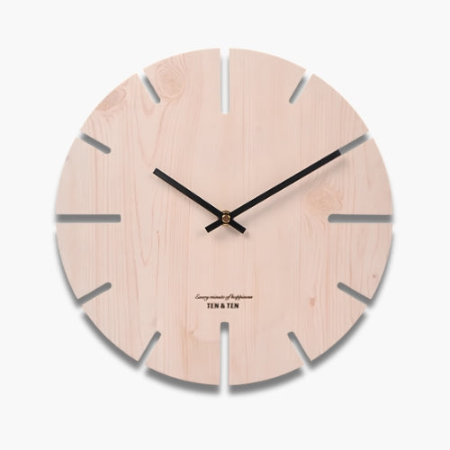 Wooden Modern Wall Clock