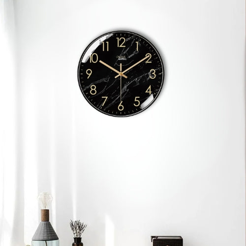Black Minimalist Wall Clock