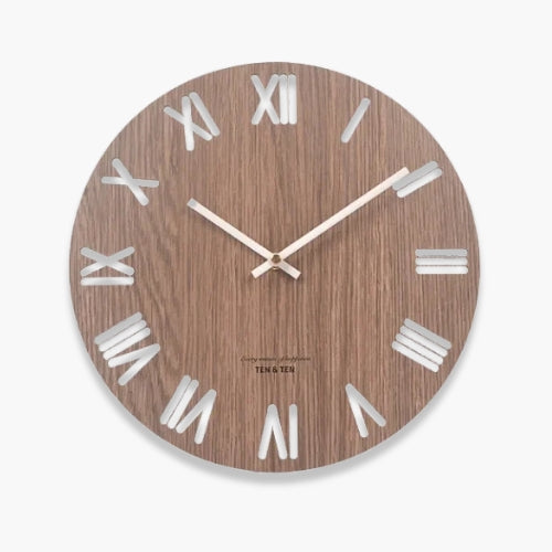 Wooden Modern Wall Clock