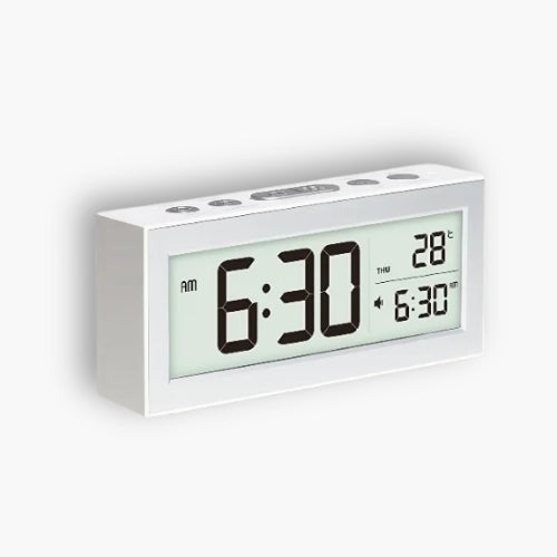 Battery Powered Digital Alarm Clock