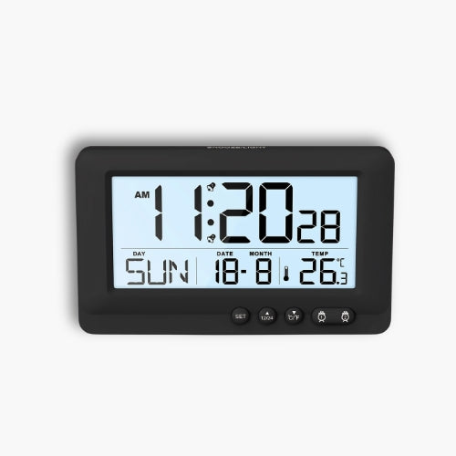 Digital Clock With Seconds Display