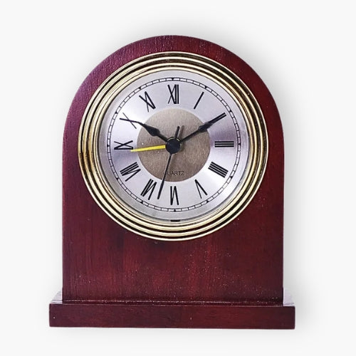Antique Wood Mantel Clock