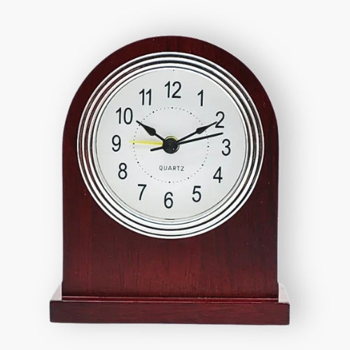 Antique Wood Mantel Clock