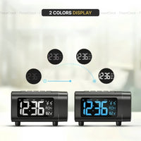 Alarm Clock Radio With Projection