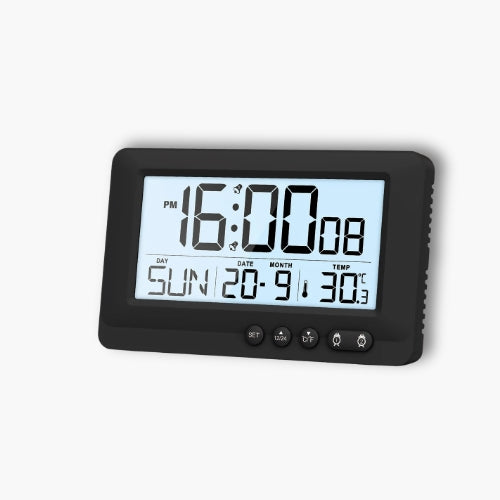 Digital Clock With Seconds Display
