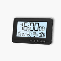 Digital Clock With Seconds Display