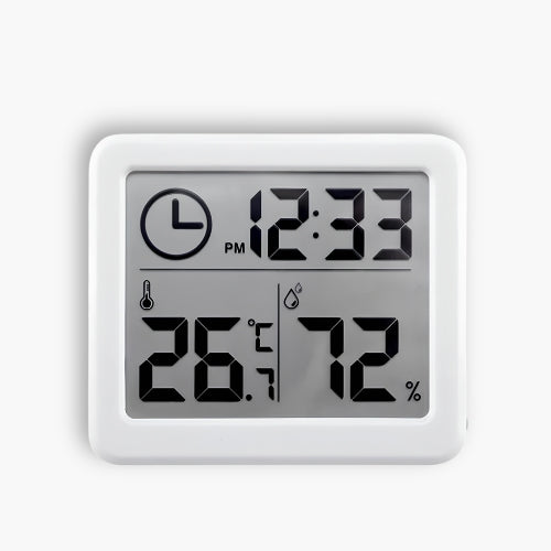 Digital Alarm Clock With Temperature And Humidity