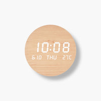 Led Digital Wall Clock With Date Temperature Calendar
