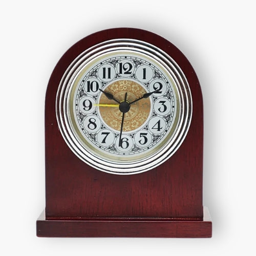 Antique Wood Mantel Clock