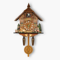 Antique Wooden Cuckoo Clock