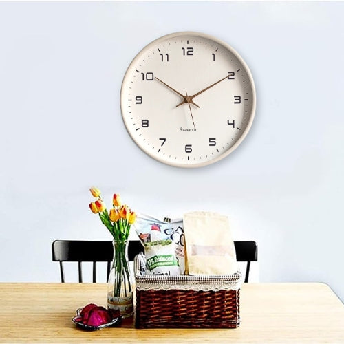 Modern Nordic Wall Clock White