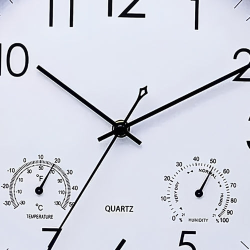 Decorative Outdoor Thermometer And Clock