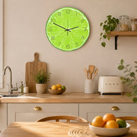 Modern Green Wall Clock
