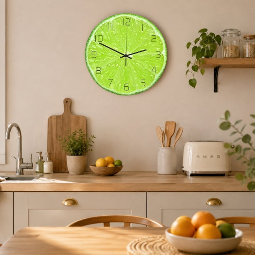 Modern Green Wall Clock