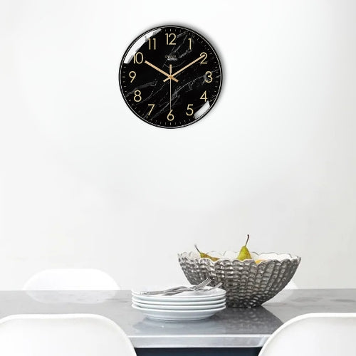 Black Minimalist Wall Clock