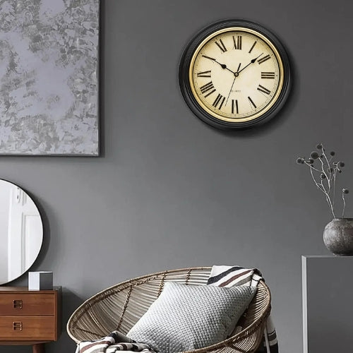 Large Retro Wall Clock UK