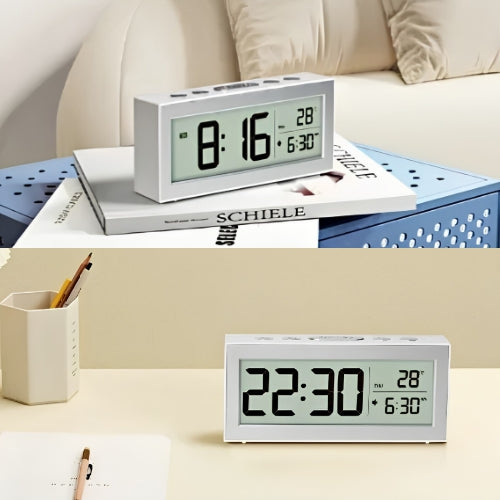 Battery Powered Digital Alarm Clock