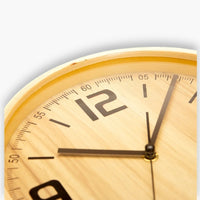 Silent Wooden Wall Clock