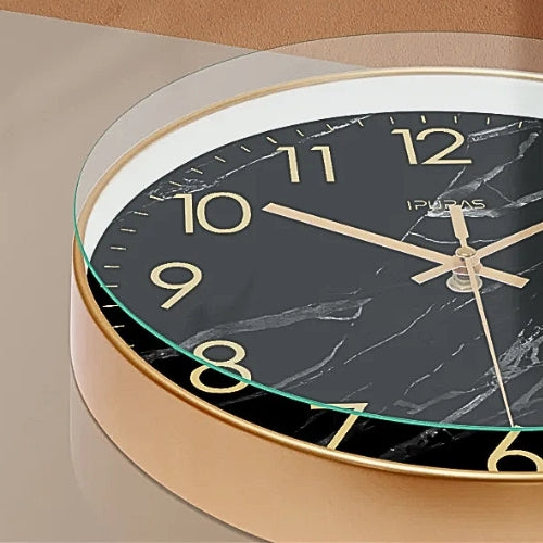 Black Minimalist Wall Clock